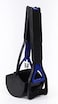 Ergonomic dog poop scooper with Durable ABS Material, Steel springs, Comfortable handle, and Serrated jaw, Easy to clean plastic pet waste pickup tool for Indoor &amp; Outdoor use, 80 cm (Blue)