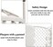 Plastic dog playpen for small to medium-sized dogs, Foldable pet playpen with 4 panels and Secure locking mechanism, Ideal for indoor/outdoor use, Easy to install, 74 cm (White)