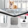 Electric Pet Grooming Table with Foot pedal, Power outlets &amp; USB, Tool Hook and Storage, 191 cm Dog grooming station with Electric motor, Non-slip &amp; Replaceable surface, Height adjustable (White)