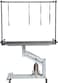 Heavy-Duty Pet Grooming Table for All size breeds, 190 cm Durable Z-lift design, Drying table with Anti-slip surface, Adjustable Arm &amp; Clamp, Foot lift, Easy to clean, and Adjustable feet (White)