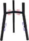 37 cm Metal stand for feeding bowls, Idea for small to large dogs, Raised stand with Width and Height Adjust, Sleek and Durable frame, Non-slip base, Pet friendly and Dog feeding station (Black)
