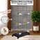 Bird cage for Lovebirds, Cockatiel and Parrot, Heavy-Duty Construction, Removable Base Pan, and Ventilation, 140 cm Large bird cage with Lockable doors, Tray, Perches, and Feeding cups (Black)