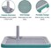 Dog toilet training tray for small to medium dogs, Plastic dog pee pad holder with Pee guide post, Grid design, and Portable design, Ideal for Indoor/Outdoor use, 51 cm (Green)