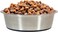 Dog feeding bowl with Non-slip Rubber ring and Smooth rounded edges, Heavy-duty stainless steel dog bowls for Medium to Large breeds, Dishwasher safe, Easy to clean 26 cm (BLACK)