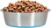 Dog feeding bowl with Non-slip Rubber ring and Smooth rounded edges, Heavy-duty stainless steel dog bowls for Medium to Large breeds, Dishwasher safe, Easy to clean 26 cm (BLUE)