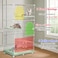 Cat Playpen with Sturdy Metal Wire and Lockable Casters, Multi-Access Doors with Secure Lock, Extra-Large Shelves, 158 cm Indoor-Outdoor Pet Playpen, Easy to Clean, Quick Setup, Cat Crate (Green)