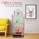Golden bird cage with Removable tray, Food container and Perches, 104 cm Metal bird house for small to medium birds, Portable cage with Swing, Convenient Handle and Indoor-Outdoor Cage