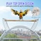 Large parrot cage with Stand, Indoor-Outdoor use, Open play top, Easy-clean tray, Food bowls &amp; Storage shelf, 163 Bird cage with Wheels, Wooden perches, Durable and Metal wire bird cage (White)
