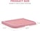 Dog toilet for Puppies and Small dogs, Durable plastic dog potty tray with Leak-proof design, Grid design, and Anti-slip bottom, Lightweight pet training tray for Indoor/Outdoor use 49 cm (Pink)