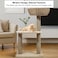 Cat tree tower with Handwoven Seagrass Basket lounge, Durable sisal scratching posts, and Stable base, Modern cat furniture for Indoor Cats &amp; Kittens, 85 cm (Beige)