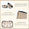 Elevated Dog &amp; Cat Food Bowl Stand with 2 Stainless Steel Bowls and Non-slip base, Raised Pet Feeder for Small to Medium Pets, Ergonomic design for healthy digestion, Easy to clean, 46 cm (Beige)