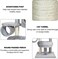 Cat tree for Indoor cats &amp; Kittens, Space-saving cat climbing tower with Elevated perch, Hanging toys, Sisal scratching post, Soft plush condo, and Tunnel bed, Easy to assemble, 90 cm (Grey)