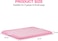 Dog potty training tray with Removable grid, Durable leak-proof puppy toilet pad holder for Small &amp; Medium dogs, Suitable for Indoor/Outdoor use, Easy to clean, 47 cm (PINK)
