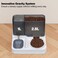 Cat feeder with Water dispenser, Food container, Ceramic bowl, and Anti-spill design, 2-in-1 Automatic pet feeding station for Cats &amp; Small dogs, Detachable &amp; Easy to clean, 30 cm (Grey)