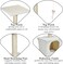 Modern cat tower with Hideaway cave and Hanging toy, Space saving design, Easy to fix and Portable, 60 cm Cat activity tree with Scratching pole, Protect furniture for Indoor cats and kittens (Beige)