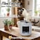 Compact cat tower with Scratch pole, Anti-scratch and Cat nail care post, 59 cm Protect furniture for Indoor cats and kittens, Small cat tree with Resting platform, Cozy Condo and Hanging Toy (Grey)