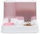 Automatic cat feeder with water dispenser, Food container, Ceramic bowl, and Anti-spill design, Heavy-duty Pet feeding station for Cats &amp; Small dogs, Easy to clean, 30 cm (Pink)