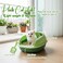 Cat litter tray with Splash Guard, Attached Scoop, &amp; Removable Rim, 37 cm Open Litter Pan for Kitten Indoor cats, Mess Free, &amp; Easy Maintenance, Kitty tray with Durable, and Light weight (Green)