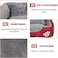 Orthopedic dog bed for Large dogs, Washable plush pet bed with raised bolster sides, Soft plush interior, and Non-slip bottom, Comfortable indoor dog sofa bed, Easy to clean, 90 cm (Red)