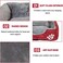 Orthopedic dog bed for Medium dogs, Soft plush pet sofa bed with Raised bolsters design, Soft plush surface, and Non-slip bottom, Comfortable calming puppy cushion, Easy to clean, 80 cm (Red)