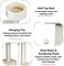 Cat Climbing Tree for Indoor Cats, 116 cm Multi-Level Cat Condo with Plush Perch, Comfortable Hammock, Sisal Scratch Posts, Ladder, and Interactive Play Ball, Cat Furniture for Multiple Cats, (Beige)