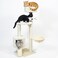 Cat Climbing Tree for Indoor Cats, 116 cm Multi-Level Cat Condo with Plush Perch, Comfortable Hammock, Sisal Scratch Posts, Ladder, and Interactive Play Ball, Cat Furniture for Multiple Cats, (Beige)