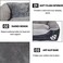 Orthopedic dog bed for Large dogs, Washable plush pet bed with raised bolster sides, Soft plush interior, and Non-slip bottom, Comfortable indoor dog sofa bed, Easy to clean, 90 cm (Black)