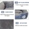 Orthopedic dog bed for Medium dogs, Soft plush pet sofa bed with Raised bolsters design, Soft plush surface, and Non-slip bottom, Comfortable calming puppy cushion, Easy to clean, 80 cm (Grey)