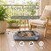Pet cushion for Small dogs and Cats, Soft Plush pet bed with Raised sides, Low entry, and Warm, 61 cm sleeping mat with Non-slip, Comfortable, Head &amp; Neck Support, and Breathable &amp; Light weight (Grey)