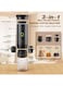 Portable Coffee Maker for Small Capsules, Large Capsules and Ground Coffee