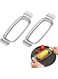 nalaina Butter &amp; Cheese Slicer, (2 Pcs) Butter Slicer Cutter, Stainless Steel Multipurpose Cheese Slicer Food Cutter, Ergonomic Handle, Suitable for Butter, Cheese, Fruit, Baking
