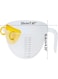 HOME 1PCS Measuring Cup with Strainer &acirc;&euro;&ldquo; Large Capacity Mixing Cup with ML Scale &acirc;&euro;&ldquo; Egg Separator &amp; Beating Bowl &acirc;&euro;&ldquo; Plastic Batter Bowl for Baking, Cooking, Rice Washing
