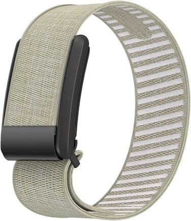 SPECTON Nylon Sport Replacement Band Compatible with Whoop 4.0 Band, Soft and Comfortable Replacement Strap - Stone