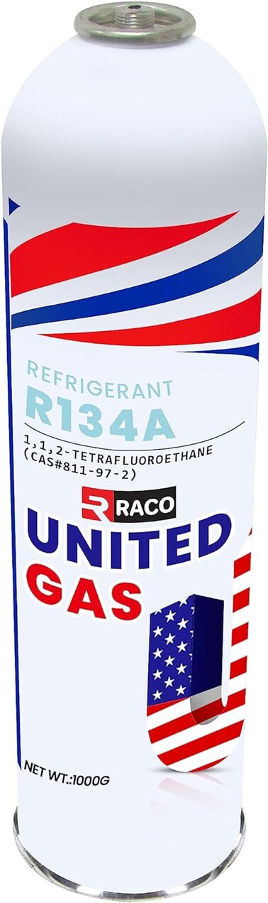 RACO United Gas R-134a Refrigerant Gas 1kg