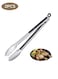Kitchen Tongs - Heavy Duty Food Tongs, Ergonomic Grip,Superior Stainless Steel and Non-Slip Heat Resistant handle - Perfect for Cooking, Salad, Grilling, Barbecue,Dishwasher safe