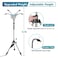 Portable Outdoor Misting System with 15L Water Tank &amp; Rechargeable Battery - 360&deg; Cooling Spray Set

