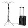 Portable Outdoor Misting System with 15L Water Tank &amp; Rechargeable Battery - 360&deg; Cooling Spray Set


