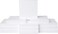 CRAFT MAGIC 12-Pack Foam Cubes &ndash; EPS Polystyrene Blocks for Crafting, Modelling, Art Projects and Floral Arrangements (6 &times; 6 &times; 1 in)