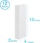 CRAFT MAGIC 12-Pack Foam Blocks &ndash; EPS Polystyrene Panels for Crafting, Modelling, Art Projects and Floral Arrangements (4 &times; 12 &times; 2 in)