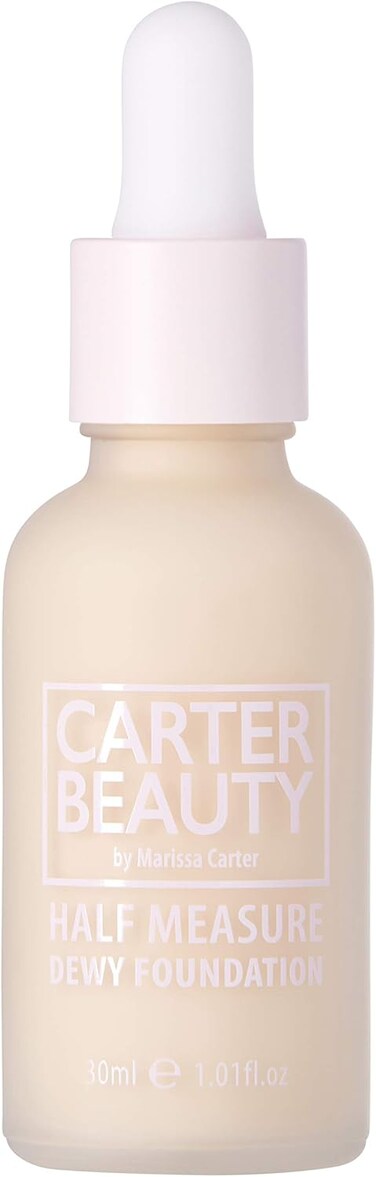 Carter Beauty By Marissa Carter Half Measure Dewy Foundation-Water-Based, Light-To-Medium Sheer Finish-Vegan And Cruelty Free, Paraben And Sulfate Free-Marshmallow-1, 01 Oz