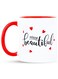 the Love Hello Beautiful - Drinking Mug
