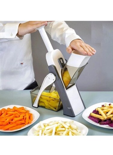 Vegetable Cutter Safe Mandoline Slicer TikTok Adjustable Vegetable Chopper Multi purpose Food Vegetable Slicer for Kitchen