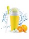 Slushy Maker Cup Double Layers Silica Cup, Smoothie Pinch Ice Cup, Frozen Magic Squeeze Cup, Cooling Maker Cup, Freeze Mug Tools, Portable Squeeze Icy Cup