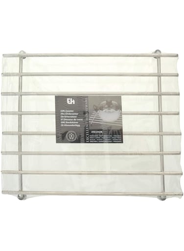 Koopman Stainless Steel Kitchen Trivet 24x19 cm - A12210150