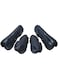Cryfokt Horse Leg Guards, 4Pcs Horse Hind Tendon Boots for Riding (A set of navy blue L)