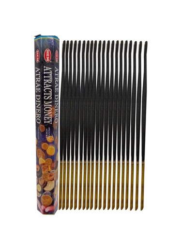 HEM 20 Gram Attracts Money Hex Tube Incense Stick - 20