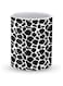 Stylizedd Designer Printed Coffee Mug with Heavy Duty Handle 11oz Ceramic Personalised Gift Mugs Cup [Microwave Safe &amp; Dishwasher Proof ] - Cow Skin Print