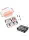 IEW Stainless Steel Tiffin Box, 5-Compartment Leakproof Lunch Box with Insulated Bag, Large Capacity Bento Box with Soup Jar for Kids Adults, Office School Lunch Bento Box with Spoon &amp; Chopsitcs
