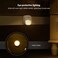 FESTIVE LIGHTS Motion Sensor Light - Cordless Battery Operated LED Light, Pack of 3 - 182.88 x 182.88 x 6.99 cm, 163g - Energy Efficient Night Light for Home Use