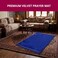 Home Dwell Prayer Mat 80 x 120 cm with Tasbeeh - Large Islamic Prayer Rug with Tasbeeh for Men & Women   Ideal for Comfortable Prayers